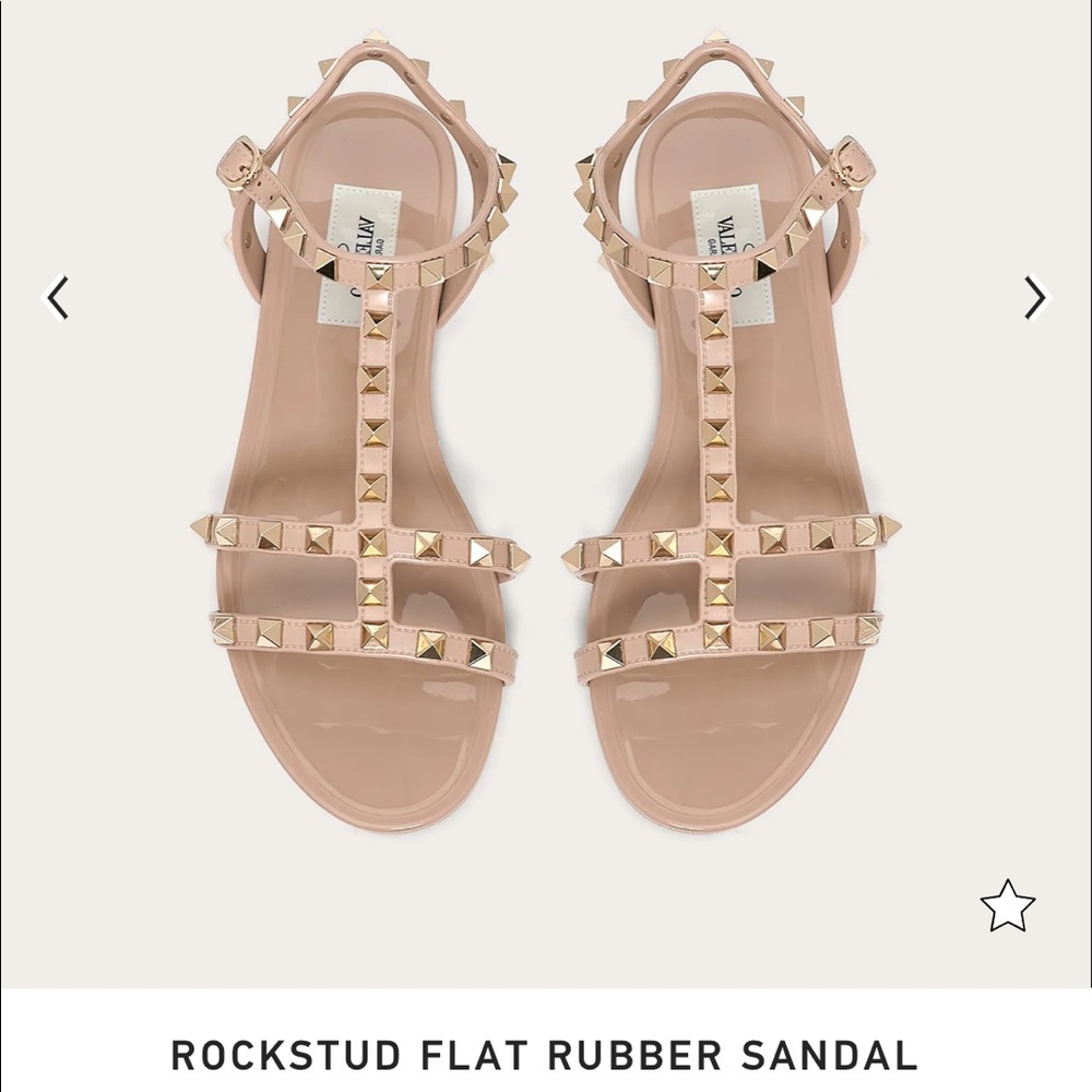 Valentino rubber sandals